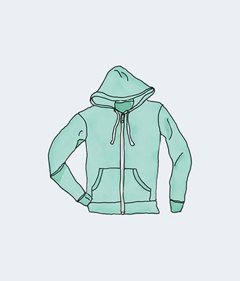 Hoodie with Zipper